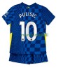 Maillot de Supporter Chelsea Christian Pulisic 10 Domicile 2021-22 Pour Enfant